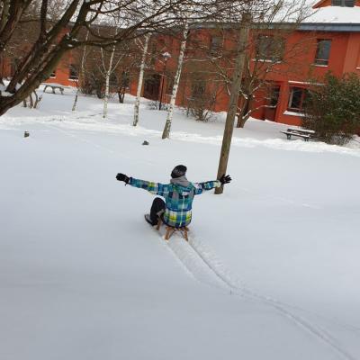 Schlittenfahrt